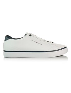Tommy Hilfiger SNEAKERS FM0FM05041 TH HI VULC CORE LOW LEATHER YBS WHITE