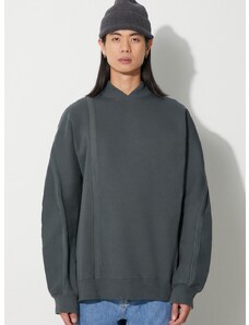 Βαμβακερή μπλούζα A-COLD-WALL* χρώμα: γκρι F3ACWMW165