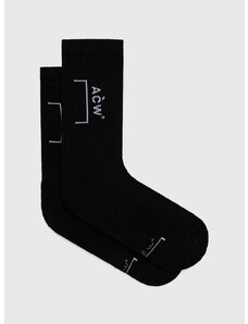 Κάλτσες A-COLD-WALL* χρώμα μαύρο ACWMSK034A