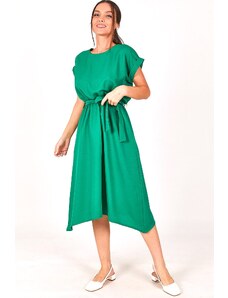 armonika φόρεμα - πράσινο - ασύμμετρο