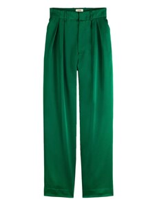 MAISON SCOTCH Παντελονι Faye High Rise Relaxed Tapered Leg 176388 SC2409 pine tree