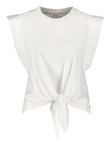 MAISON SCOTCH T-Shirt Sleeveless Knotted 176277 SC0006 white