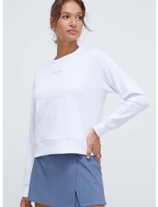 Μπλούζα Calvin Klein Performance χρώμα: άσπρο