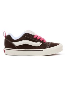 Πάνινα παπούτσια Vans Knu Skool χρώμα: καφέ, VN0009QCBF21