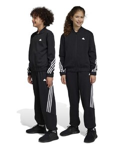 Παιδική φόρμα adidas U FI 3S TGTH χρώμα: μαύρο