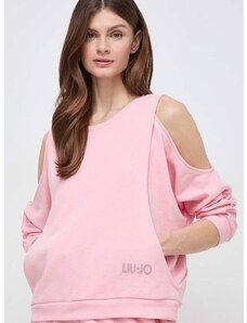 Μπλούζα Liu Jo χρώμα: ροζ