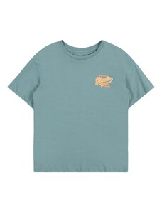 Jack & Jones Junior Μπλουζάκι 'TREND' μπλε κυανό / πορτοκαλί / λευκό