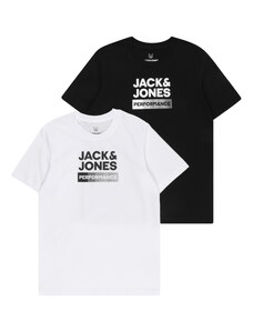 Jack & Jones Junior Μπλουζάκι μαύρο / λευκό