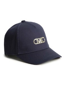 Παιδικό βαμβακερό καπέλο μπέιζμπολ Michael Kors χρώμα: ναυτικό μπλε