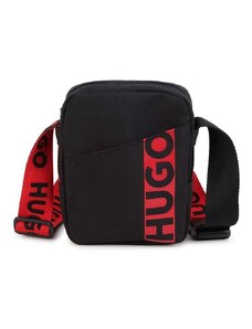 Παιδικό τσαντάκι HUGO χρώμα: μαύρο