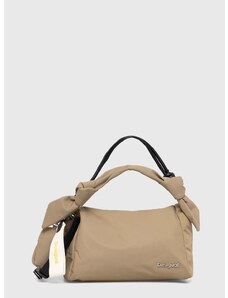 Τσάντα Desigual χρώμα: μπεζ