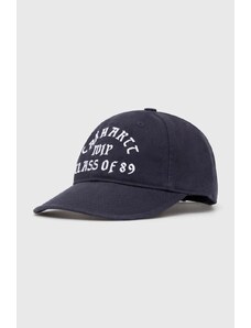 Βαμβακερό καπέλο του μπέιζμπολ Carhartt WIP Class of 89 Cap χρώμα: ναυτικό μπλε, I033215.00BXX