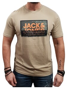 Jack&Jones - 12253442 - Jco Logan TEE SS Crew Neck SS24 - Crockery - T-shirt