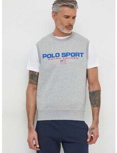 Μπλουζάκι Polo Ralph Lauren χρώμα: γκρι