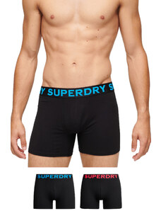 SUPERDRY 2-PACK BOXERS ΕΣΩΡΟΥΧA ΑΝΔΡIKA M3110453A-1MN