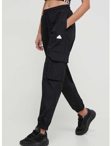 Παντελόνι φόρμας adidas 0 χρώμα: μαύρο IQ4826