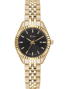JCOU Queen's Petit ΙΙ - JU19066-7, Gold case with Stainless Steel Bracelet