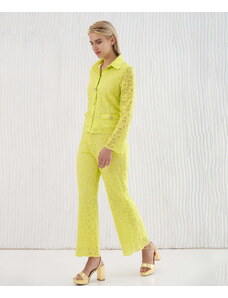 Trousers ‘Opal’ Lime