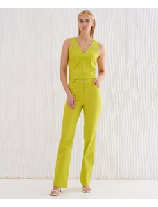 Trousers 'Jade' Lime