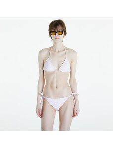 Γυναικεία μαγιό Daily Paper Reya Monogram Bikini Top Ice Pink