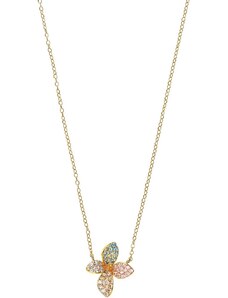 BREEZE Necklace Zircons | Silver 925° Gold Plated 413018.1