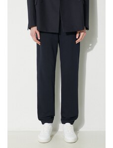 Βαμβακερό παντελόνι Fred Perry Loopback Sweatpant χρώμα: ναυτικό μπλε, T5505.608