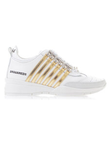 DSQUARED Sneakers S24SNW030001507171 M326 bianco+oro