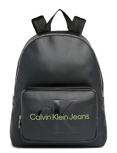 CALVIN KLEIN Backpack Sculpted Campus Bp40 Mono K60K611867 0GX black/sharp green