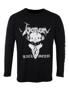 Ανδρικό μακρυμάνικο μπλουζάκι VENOM - BLACK METAL - (ΛΕΥΚΗ ΣΤΑΜΠΑ) - PLASTIC HEAD - PH13374LS