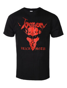 Ανδρικό t-shirt VENOM - BLACK METAL - (ΚΟΚΚΙΝΗ ΣΤΑΜΠΑ) - PLASTIC HEAD - PH13375