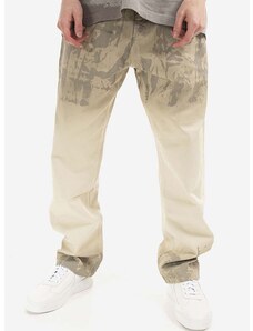 Παντελόνι A-COLD-WALL* Dye Tech ανδρικό, χρώμα: μπεζ