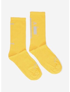 Κάλτσες A-COLD-WALL* Barcket Sock χρώμα: κίτρινο