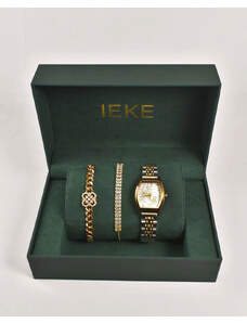 Γυναικείο σετ ρολόι χειρός και βραχιόλια σε κουτάκι IEKE-88079