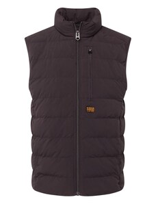 G-STAR Γιλέκο 'Foundation' καφέ / μαύρο