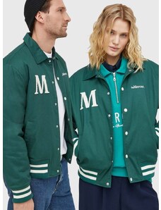 Βαμβακερό σακάκι Mercer Amsterdam χρώμα: πράσινο