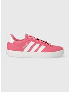 Σουέτ αθλητικά παπούτσια adidas COURT COURT χρώμα: ροζ ID9075