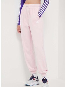 Παντελόνι φόρμας adidas 0 χρώμα: ροζ IS4297