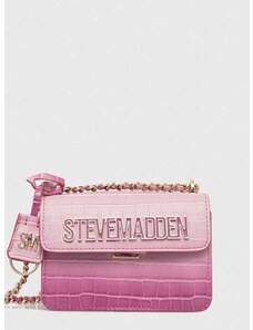 Τσάντα Steve Madden Bzoya χρώμα: ροζ