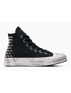 Πάνινα παπούτσια Converse Chuck 70 χρώμα: μαύρο, A07207C