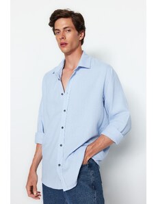 Trendyol Shirt - Μπλε - Εφαρμοστό