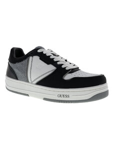 GUESS ANCONA LOW ΑΝΔΡΙΚΑ ΔΕΡΜΑΤΙΝΑ SNEAKERS ΣΕ ΧΡΩΜΑ ΛΕΥΚΟ-ΜΑΥΡΟ ΛΕΥΚΟ/ΜΑΥΡΟ FMPANCESU12 ΛΕΥΚΟ-ΜΑΥΡΟ