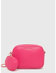 Τσάντα Steve Madden Bines χρώμα: ροζ