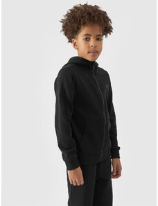 4F Boy's zip-up hoodie - black