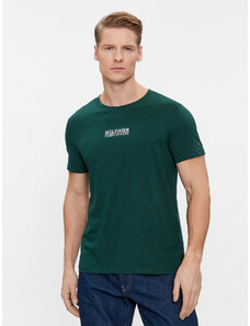 Tommy Hilfiger T-shirt slim fit πράσινο
