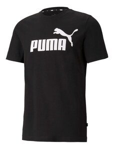 PUMA Λειτουργικό μπλουζάκι μαύρο / λευκό