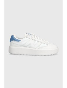 Δερμάτινα αθλητικά παπούτσια New Balance CT302CLD χρώμα: άσπρο