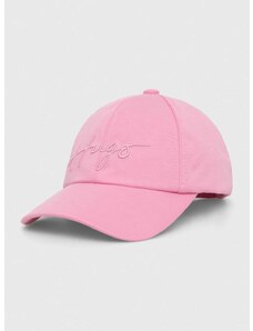 Καπέλο HUGO χρώμα: ροζ