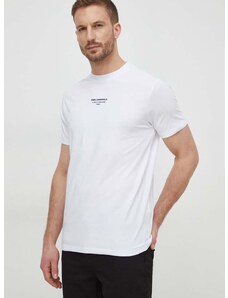 Μπλουζάκι Karl Lagerfeld χρώμα: άσπρο