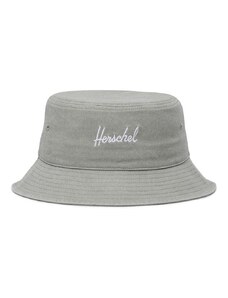 Καπέλο Herschel Norman Stonewash χρώμα: γκρι