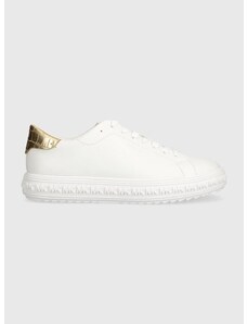 Δερμάτινα αθλητικά παπούτσια MICHAEL Michael Kors Grove χρώμα: άσπρο, 43S3GVFS1L